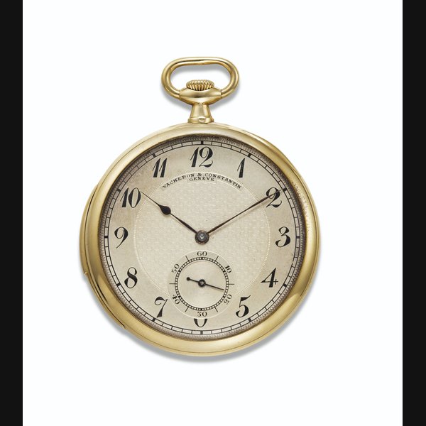 Vacheron Constantin. A Very Fine 18k Gold Minute Repeating Pocket Watch Signed Vacheron Constantin, Genève, Movement No. 352'061, Case No. 216'708, Manufactured in 1910