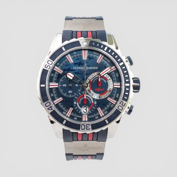 Ulysse Nardin Certified Pre-Owned
Diver Chronograph Automatic Men's Watch
1503-151LE-3/93-HAMMER
1503-151LE-3/93-HAMMER