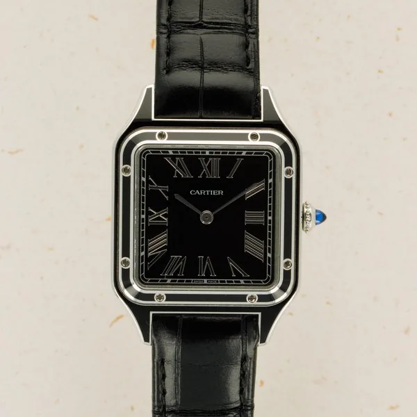 Cartier Cartier Santos Dumont Black Lacquered Steel Case WSSA0046 · WSSA0046
