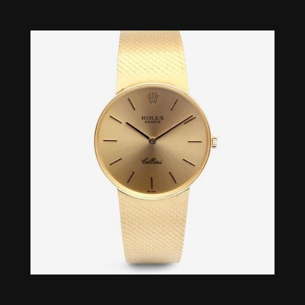 RolexCellini 3833 Men's Coin Watch Vintage 31 Medium Manual 1974 [U]