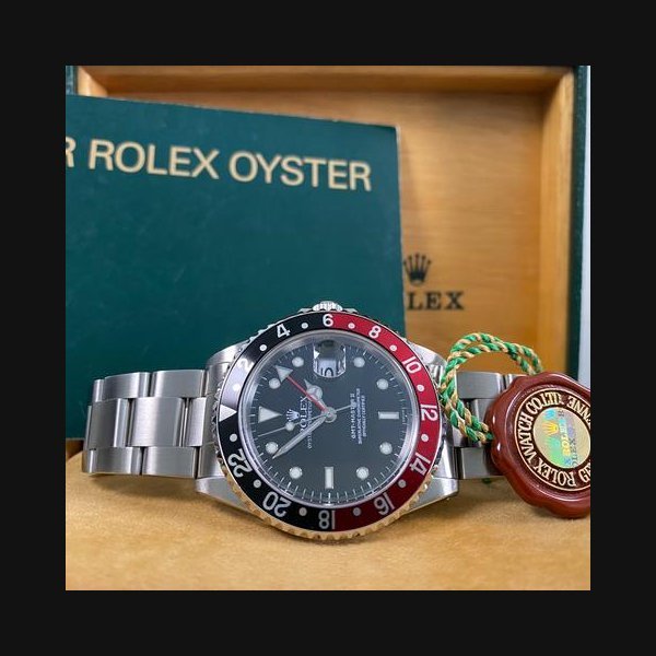 Rolex Rolex GMT-Master IIEXCELLENT Condition 1999 GMT-Master II "Coke" Swiss Only Dial 16710
