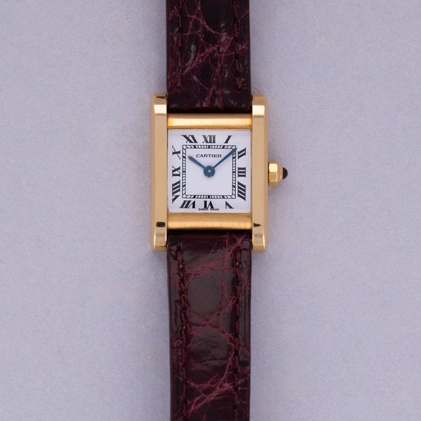 Cartier Cartier Tank Normale 66014 Ladies Quartz 18k YG