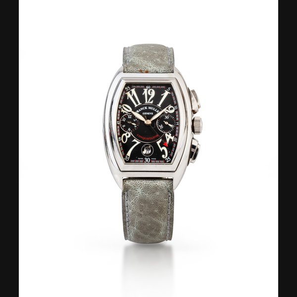 Franck Muller Conquistador CC    Chronographe bracelet en acier avec date |  Stainless steel chronograph wristwatch with date    Vers 2001 |  Circa 2001, Price & Market Data