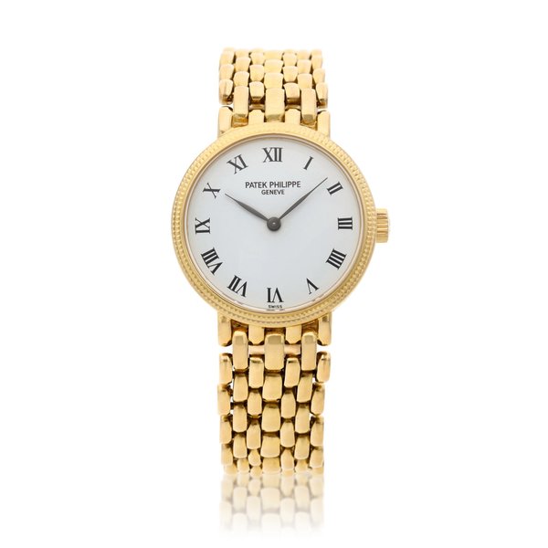 Patek Philippe Reference 4809/2 Calatrava, A yellow gold wristwatch, Circa 1997 · 4809/2