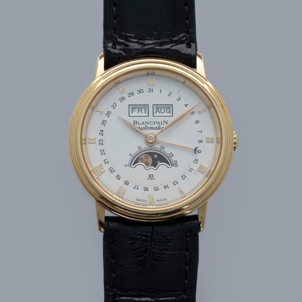 Blancpain BLANCPAIN VILLERET TRIPLE CALENDAR MOONPHASE 6595 18K YG · 6595