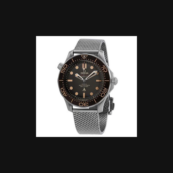 Omega OmegaSeamaster 300M "007 Edition" "No Time To Die" Automatic Chronometer Brown Dial Men's Watch 210.90.42.20.01.001