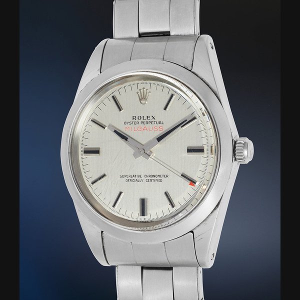 Rolex Ref. 1019; inside caseback stamped 1019 II.67 Milgauss