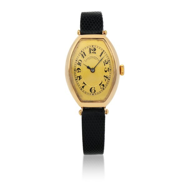 Patek Philippe REF 3 YELLOW GOLD WRISTWATCH MADE IN 1917