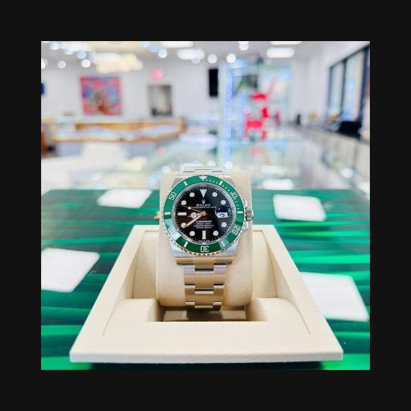 Rolex Rolex Submariner Date41 126610lv “STARBUCKS” Black Dial Green Bezel Stainless Steel Box & Papers Unworn