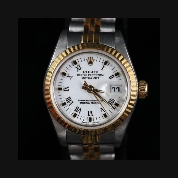 RolexOyster Perpetual Datejust – Ref 69173 – 2 tone Enamel dial – 1986 – Full Set - One owner