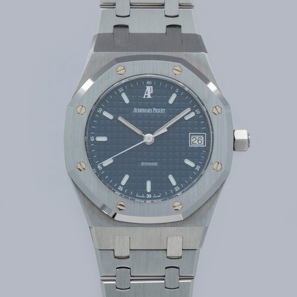 Audemars Piguet Audemars Piguet Royal Oak 14790ST Blue Tapisserie Dial 