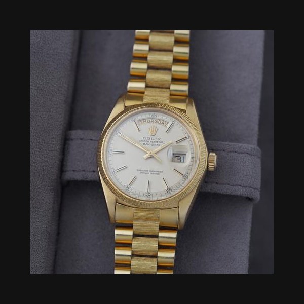 Rolex Rolex Day-Date36 Ref. 1807 Bark-Finish 'No Stretch-Never Polished'