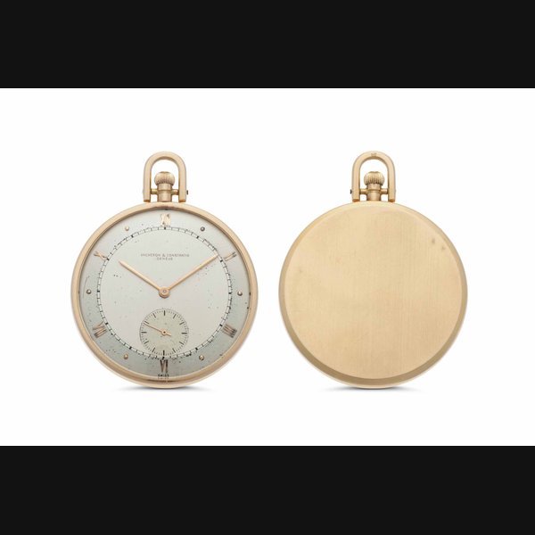 Vacheron Constantin Vacheron Constantin. An 18k Pink Gold Openface Keyless Lever Pocket Watch SIGNED VACHERON & CONSTANTIN, GENÈVE, MOVEMENT NO. 439'769, CASE NO. 279'492, MANUFACTURED IN 1943