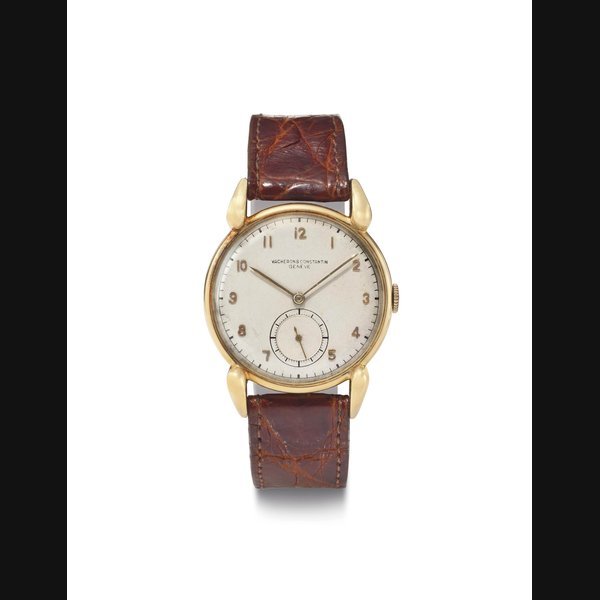 Vacheron Constantin Vacheron Constantin. An 18K Gold Wristwatch with Fancy Lugs SIGNED VACHERON & CONSTANTIN, MOVEMENT NO. 460'326, CASE NO. 291'676, CIRCA 1940