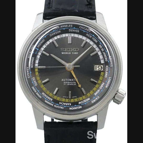 Seiko [Seiko] World Time 1st model/Ref.6217-7000/Made in 1964/w-30098