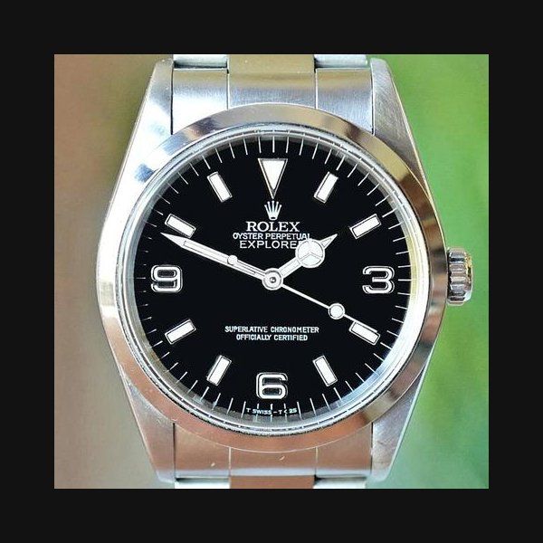 Rolex Rolex ExplorerOyster Perpetual Explorer 1 Stainless Steel 36mm Ref. 14270
