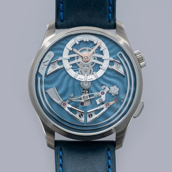 Christopher Ward C1 Bel Canto Guilloche Wave Limited Edition Ref. C01-41APT2-GDBC