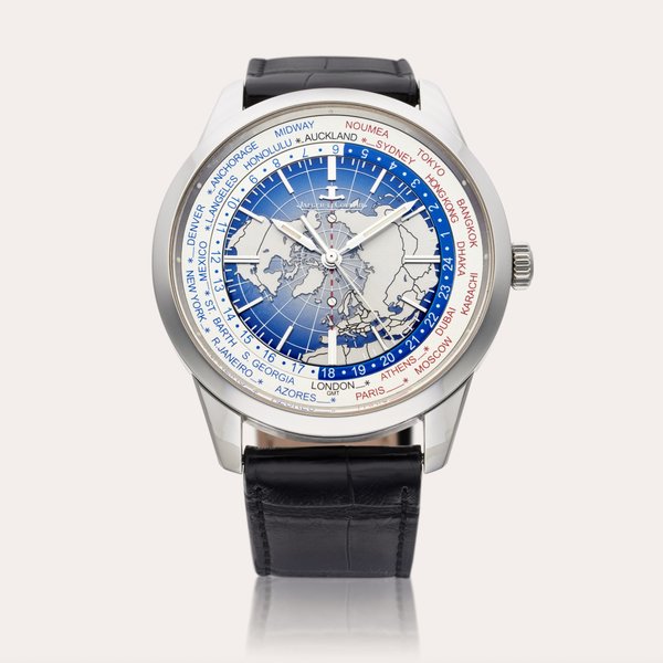 Jaeger-LeCoultre Reference 503.8.T2.S Geophysic Universal Time | A stainless steel automatic world time wristwatch, Circa 2019