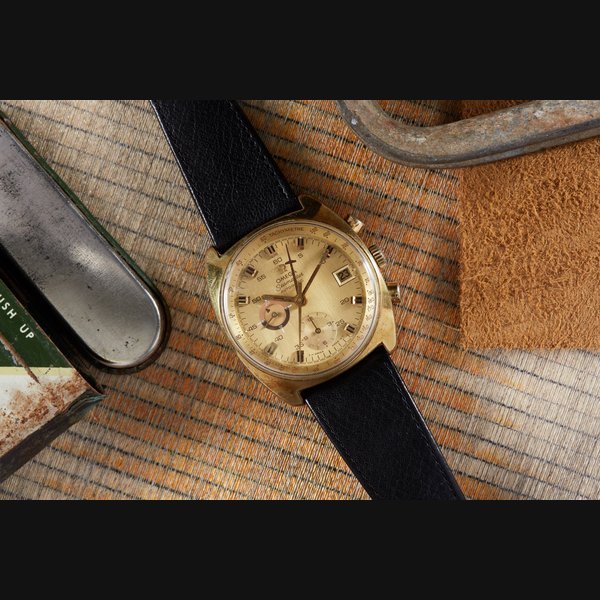 Omega Omega Seamaster Chronograph Gold Plate