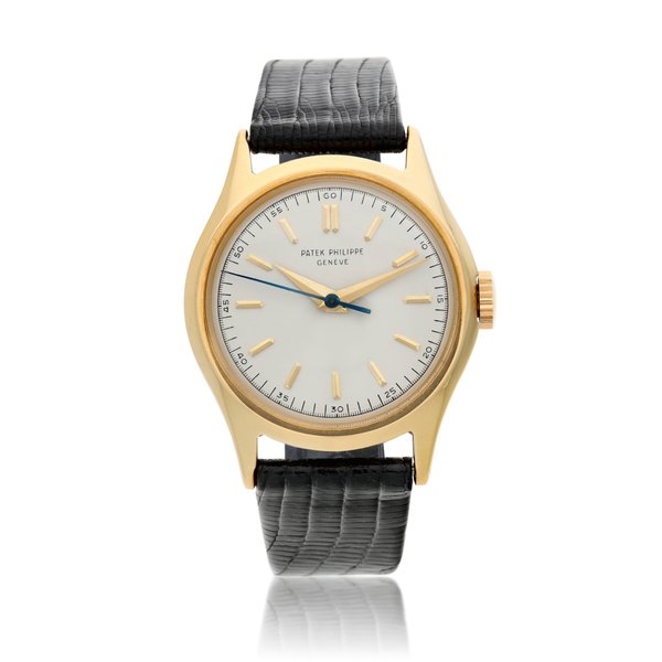 Patek Philippe Reference 565 Calatrava, A yellow gold wristwatch, Circa 1945 · 565