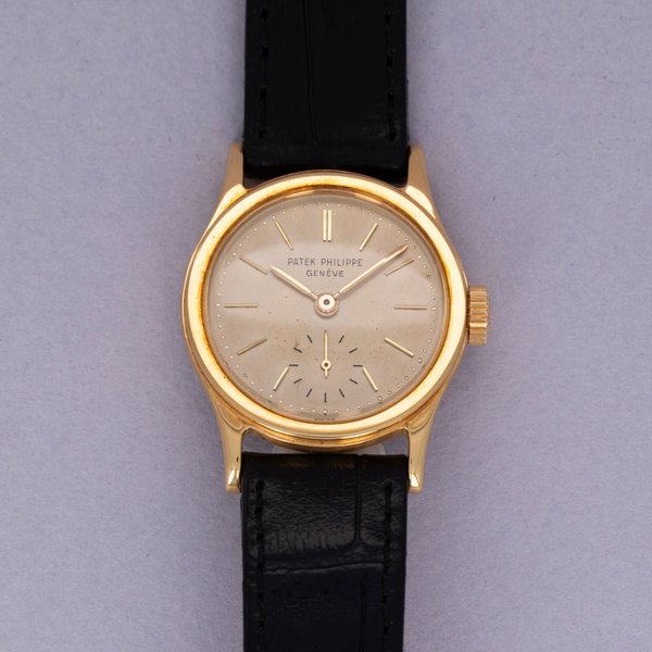 Patek Philippe Patek Philippe Calatrava 438 Champagne Stick Dial 18k YG
