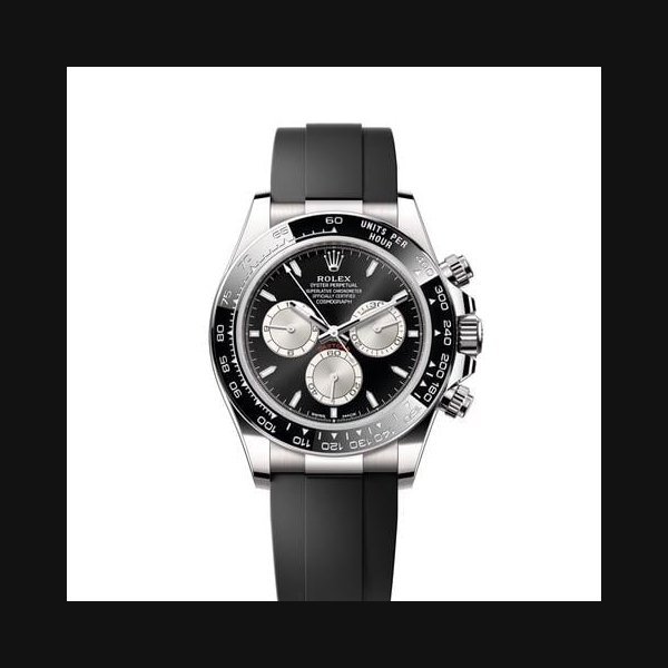 Rolex Rolex DaytonaNEW 2026 Black Index Dial Black Rubber Oysterflex Bracelet