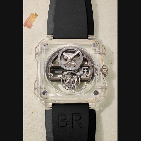 Bell Bell & Ross Ref. BRX1-SKTB-SAPHIR BRX1 Tourbillon Sapphire · BRX1-SKTB-SAPHIR