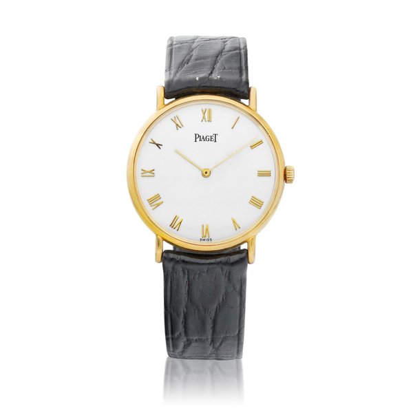 Piaget Altiplano, Reference 9025N | A yellow gold wristwatch, Circa 1999 | 伯爵 | Altiplano 型號9025N | 黃金腕錶，約1999年製