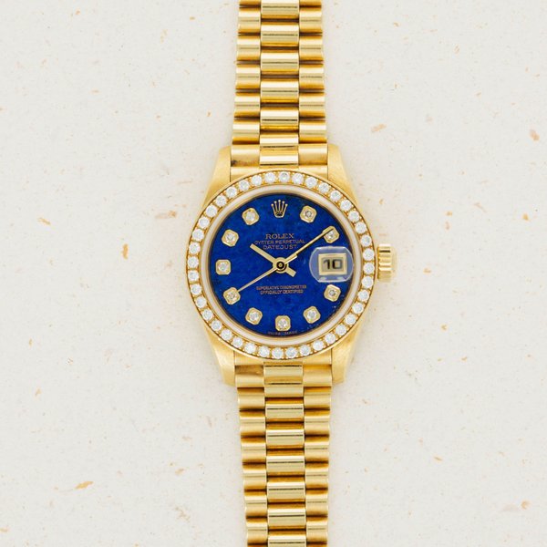 Rolex Rolex Datejust 79138 Diamond Bezel Lapis Lazuli Dial · 79138