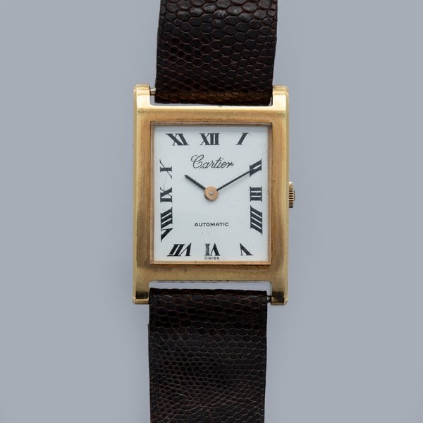 Cartier Cartier Tank 124102/3 by Universal Genève 18k YG