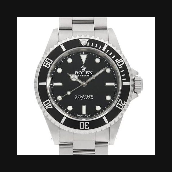 Rolex Rolex Submariner (No Date)14060M black ZNumber USED mens