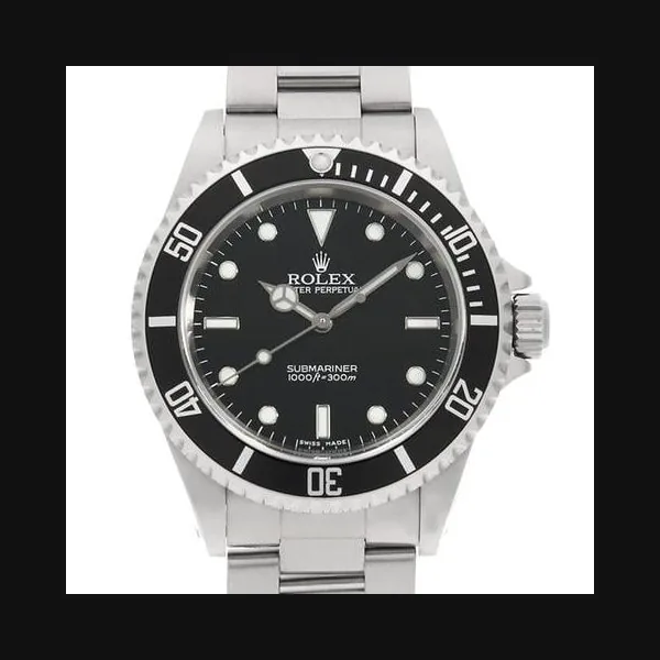Rolex Submariner (No Date)14060M black ZNumber USED mens