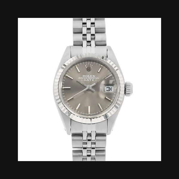 Rolex Rolex Lady-DatejustOyster Perpetual Date 6917 gray bar 66Number antique Women