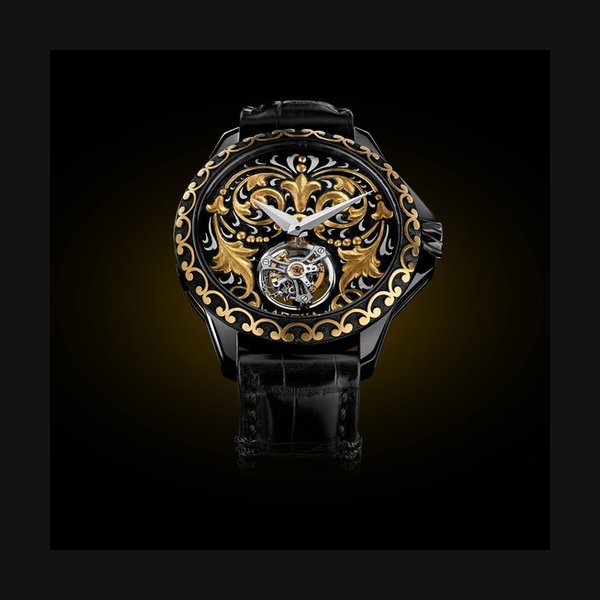 ArtyA Sculpted Gold Tourbillon