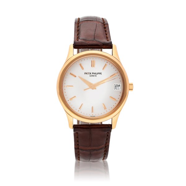 Patek Philippe Calatrava, Ref. 3998 | A yellow gold wristwatch with date | Circa 1995 · 3998