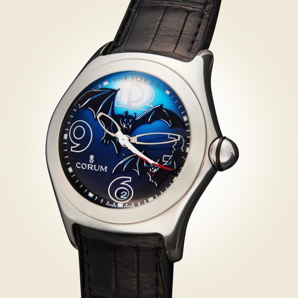 Corum Reference 82.150.20 Bubble 'Bats' | A limited edition stainless steel automatic wristwatch with date, Circa 2005