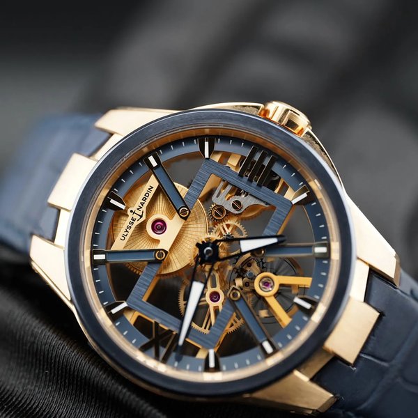 Ulysse Nardin Executive Rose Gold Ref. 3716-260/03