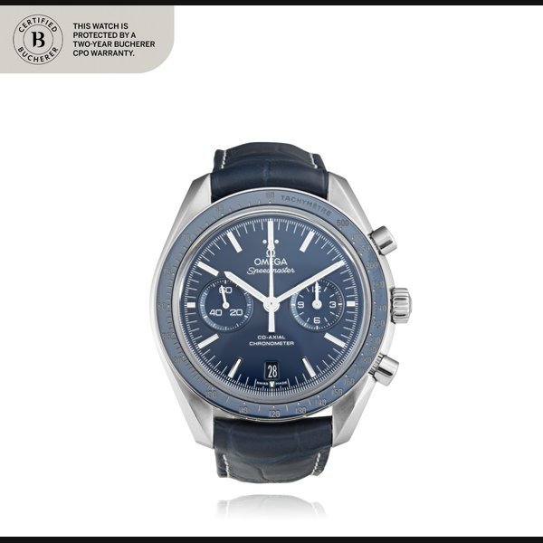 OMEGA Speedmaster, Ref. 311.93.44.51.03.001     Chronographe bracelet en titane avec date |  Titanium chronograph wristwatch with date     Vers 2021 |  Circa 2021