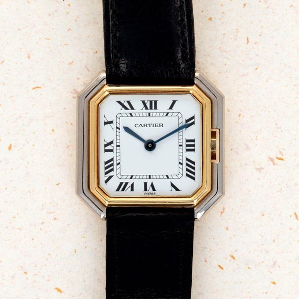 Cartier Cartier Tank Ceinture 7820 18K WG/YG