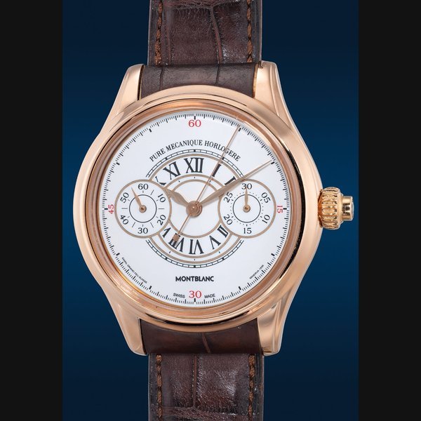 Montblanc Montblanc Ref. 103846 Villeret 1858 Grand Chronographe Émail Grand Feu · 103846