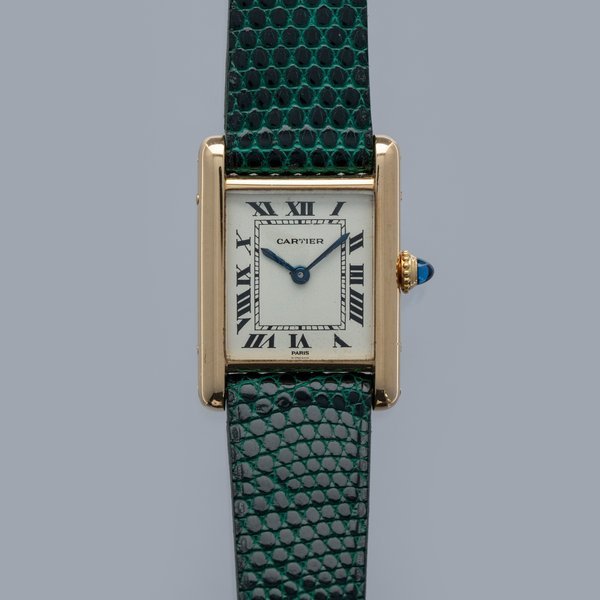 Cartier Cartier Tank Louis 78086 SM 18k YG 