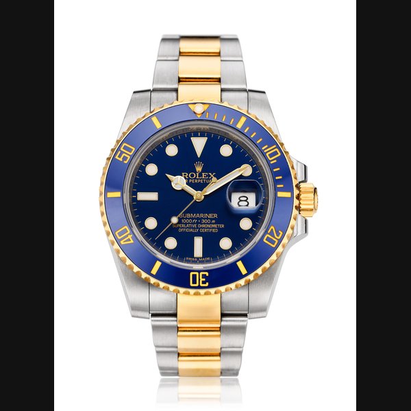 ROLEX, SUBMARINER, TWO-TONE, 116613LB