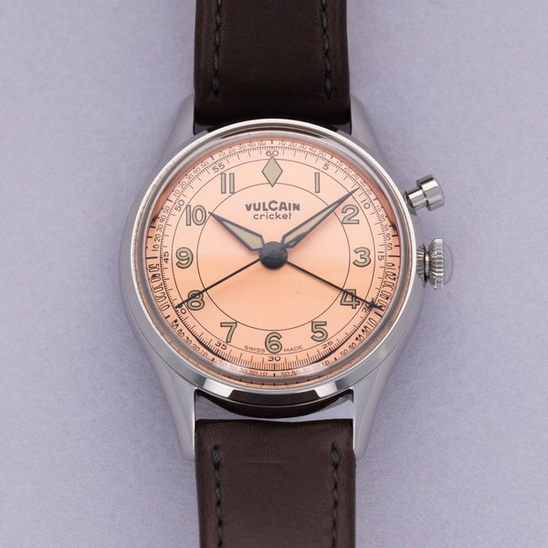 Vulcain Vulcain Cricket Classique Salmon Limited Edition 36mm · 100269B67.BAC313