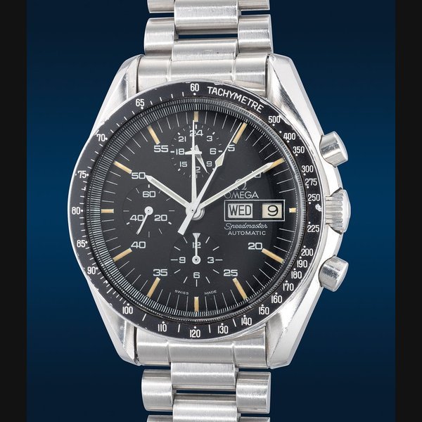 Omega Omega Ref. ST 376.0822, repeated inside caseback Speedmaster, “The Holy Grail”