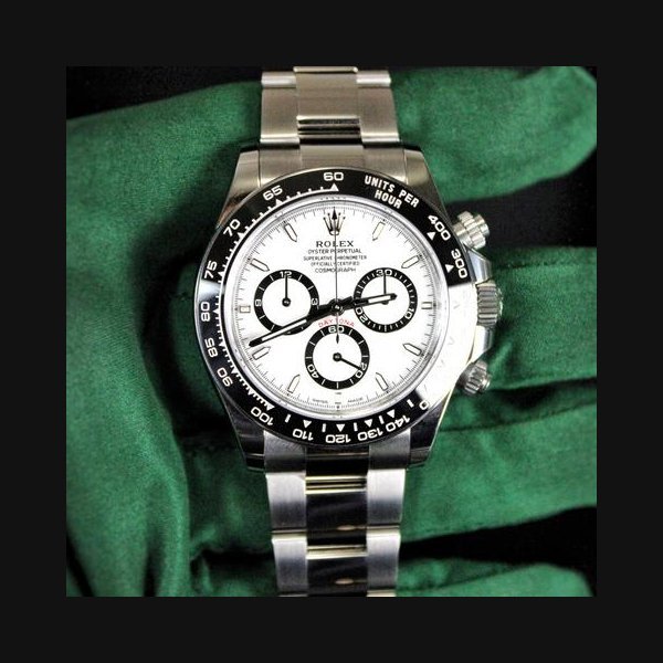 Rolex Rolex DaytonaCosmograph Daytona Panda 126500LN · White Dial · 40mm 2026 · Unworn · Full Set · Full Links
