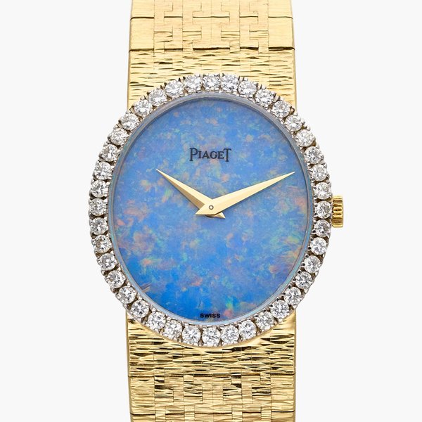 Piaget Reference 9826 A6 | A yellow gold and diamond-set bracelet watch, Circa 1975