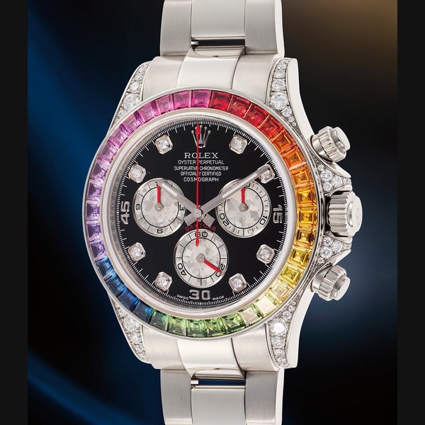 Rolex Ref. 116599RBOW Cosmograph Daytona "Rainbow"