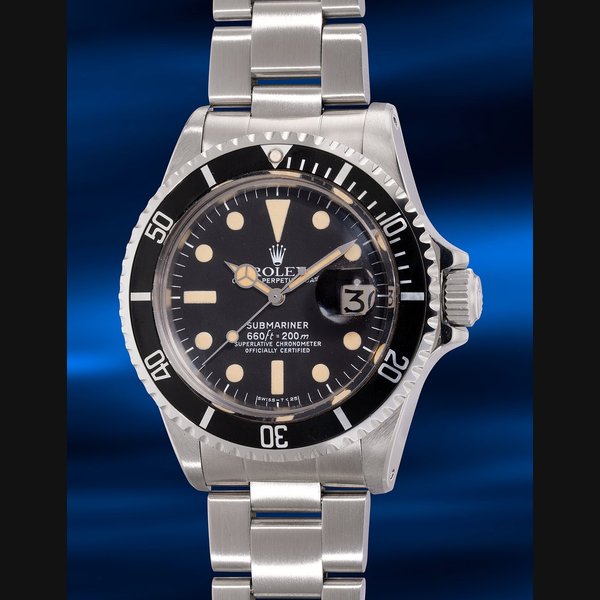 Rolex Ref. 1680, repeated inside caseback Submariner, “MK 1”