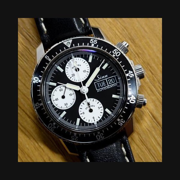 Sinn Sinn 10341 mm 103 A Sa PANDA Chronograph AUTOMATIK Saphirglas engl. Wochentag BOX