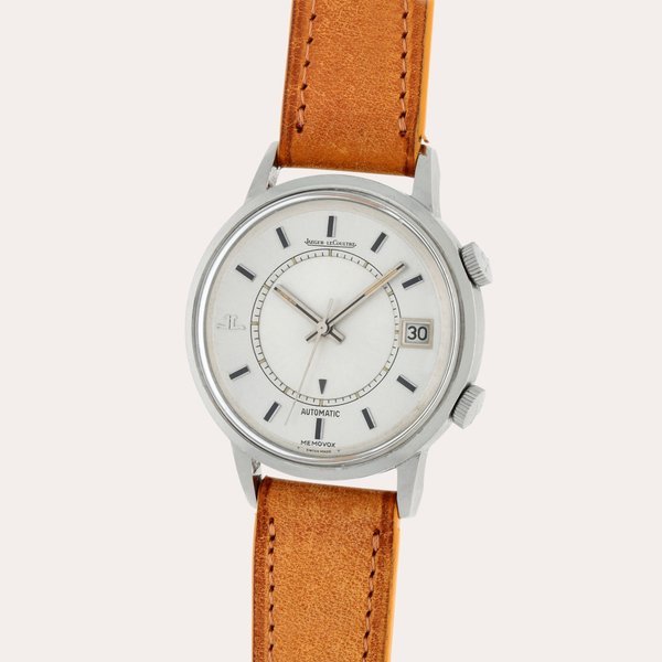 Jaeger-LeCoultre Memovox, Reference E875.42 | A stainless steel wristwatch with alarm and date | Circa 1974 · E875.42